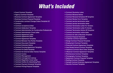 50+ Ready-to-Use Contract Template Bundle to Download | Template.net