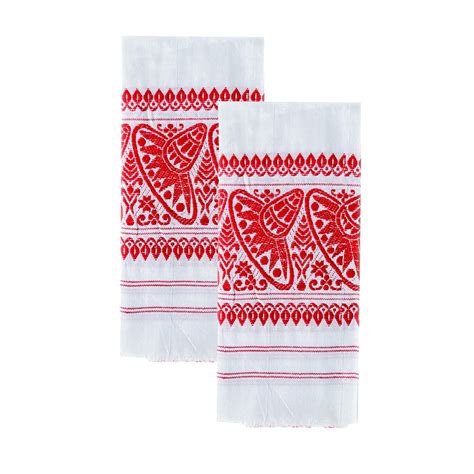 Assam Assamese Polycotton Japi Design Bath Towel Bihu gamosa for Men ...