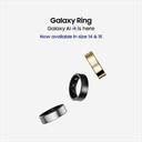 Samsung Galaxy Ring, AI Enabled, Health Monitoring and Sleep Coach ...