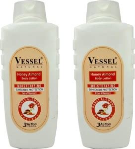 Vessel NATURAL HONEY ALMOND BODY LOTION - Price in India, Buy Vessel ...