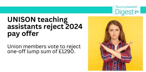 UNISON teaching assistants reject 2024 pay offer - Twinkl
