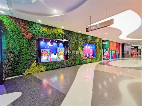 4个商场室内植物墙案例，大厅休息区、入口、门店您中意哪个？-行业资讯-蓉馨生态景观