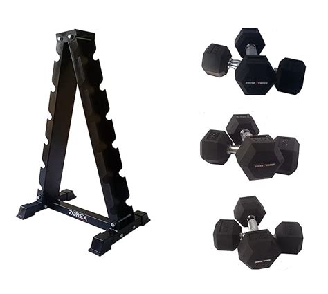 Zorex ZF-107 Dumbbell Rack Stand,6 Tier Weight Tree Rack for Dumbbells ...