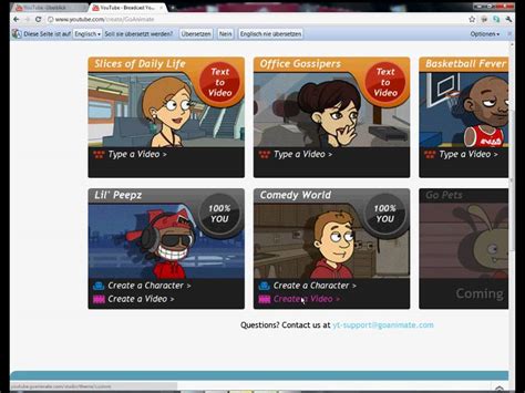 Image result for Multilanguage GoAnimate