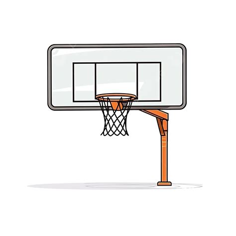 Basketball Backboard Clipart