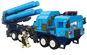 radhey preet Military Missile Launcher Vehicle Construction Blocks Set ...