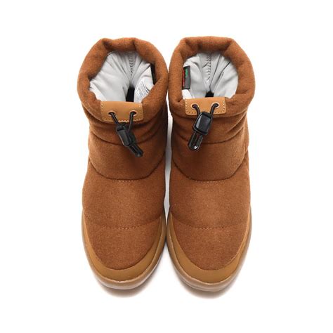 THE NORTH FACE WOMENS NUPTSE BOOTIE WP LOGO SHORT パインコーンブラウン×パインコーンブラウン ...