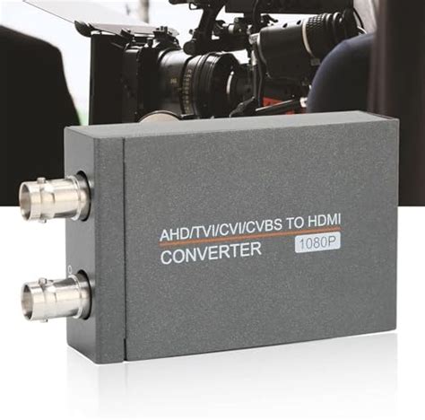 BNC to HDMI Converter, AHD TVI CVI CVBS to HD Multimedia Interface ...