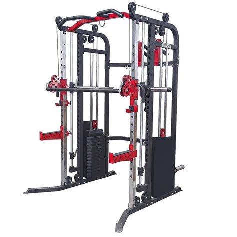 ANSON FITNESS Functional Trainer with Smith Machine Multi Gym Machine ...