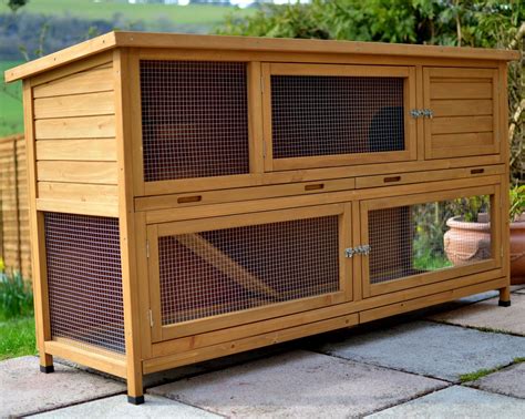 The Coach House 6ft Large Rabbit Hutch | Rabbit cages, Rabbit hutches ...