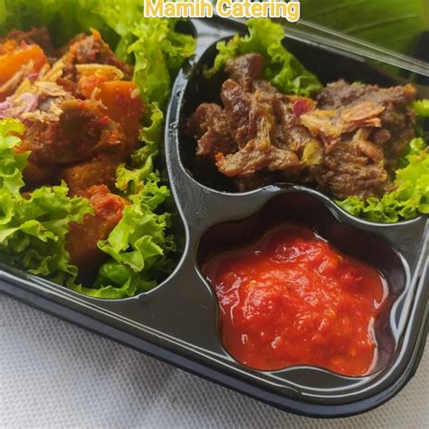 Jual Nasi box jakarta nasi box sehat hiegenis Mamih Catering - Jakarta ...