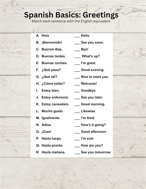 Spanish Worksheets for Kids Printable Spanish Homeschool - Etsy
