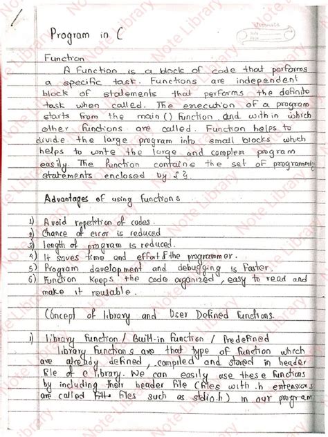 Class 12 Computer Science Notes C Programing 的图像结果