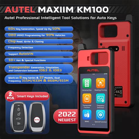 Autel MaxiIM KM100E Key Fob Programming Tool | Ubuy India