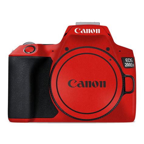 Matte Red Camera Skins – WrapCart Skins