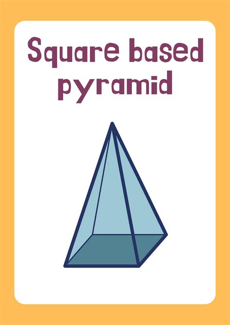 Flashcards: 3D Shapes Flashcard - Mathematics for Class 2 (Joyful ...