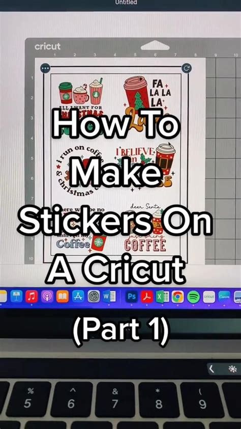 Image result for Cricut Sticker Tutorial