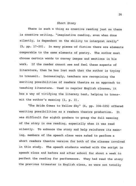 Dramatic Interpretation Scripts