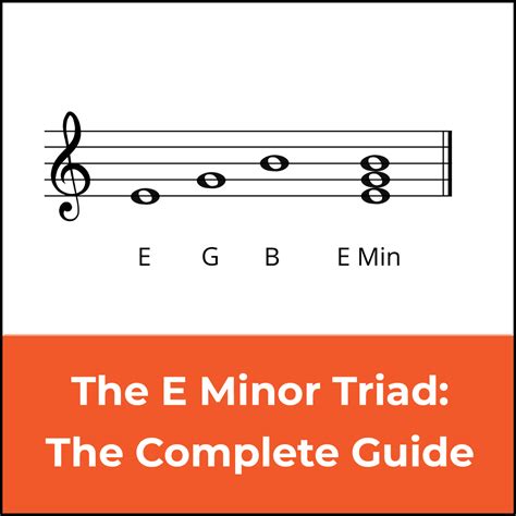 E Minor Triad: A Music Theory Guide 🎶🎸🎹