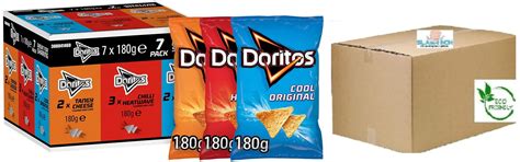 Buy Walkers Doritos Variety Box, 7 x 180g (2 x Cool Original Tortilla ...