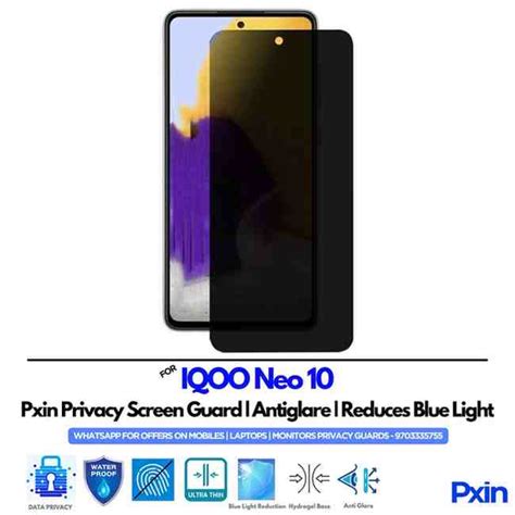 Privacy Screen Guard for iQOO Neo 10 Mobile | No.1