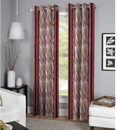 Casa Confort 275 cm (9 ft) Polyester Long Door Curtain (Pack Of 2 ...