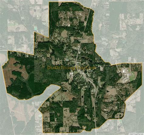 Map of Warren CDP, Texas - Thong Thai Real