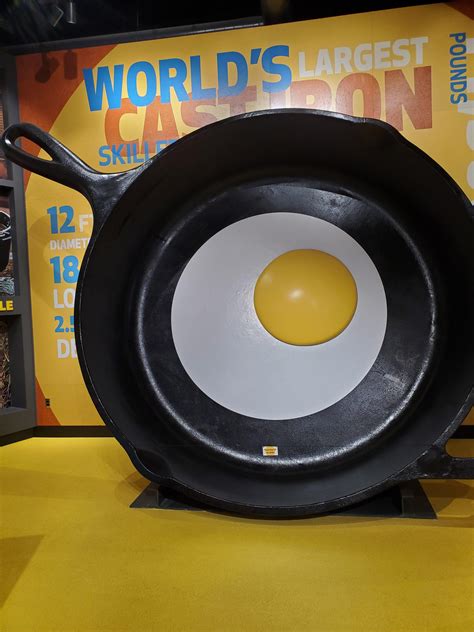 A trip to lodge headquarters and the world largest cast iron pan : r ...