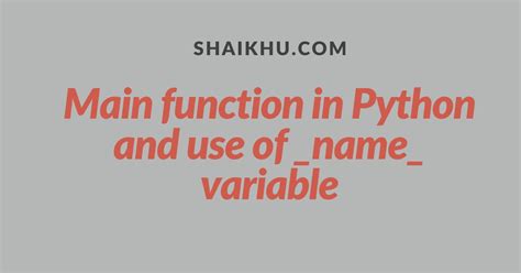 Image result for Sample Python Code with Main Function