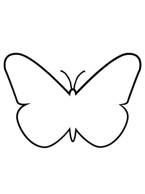 Butterfly Outline - Etsy Canada | Butterfly outline, Butterfly clip art ...