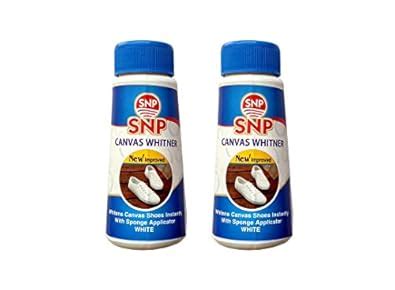 Canvas Shoe Polish (White) Whitner - Pack of 2-240 gm : Amazon.in ...