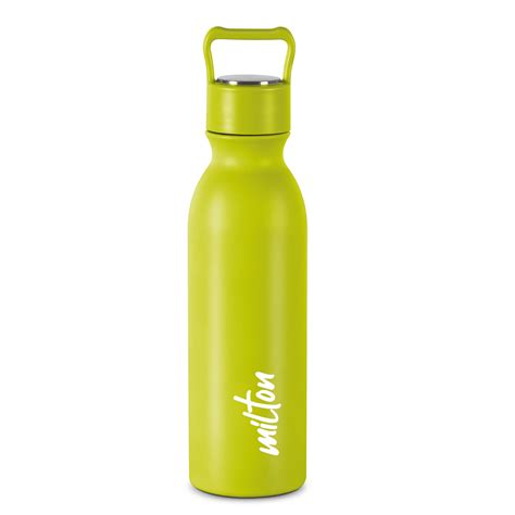 Milton Alice 750 Thermosteel Bottle, 710 ml, Neon Green | 24 Hours Hot ...