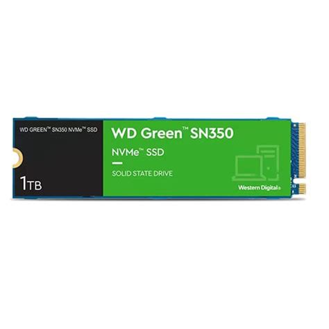 Buy WESTERN DIGITAL Green SN350 1TB M.2 NVME Gen3 Solid State Drive ...