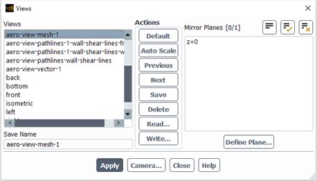 3.9. Viewing the Results of a Fluent Aero Simulation