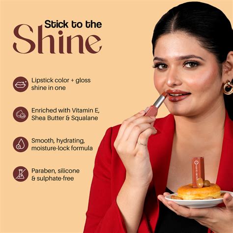 Glossy Hydrating Lipstick – Colors Queen Gloss Stick