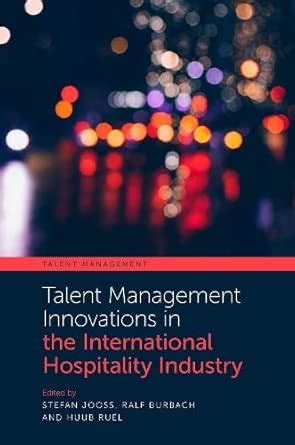 Buy Talent Management Innovations in the International Hospitality ...