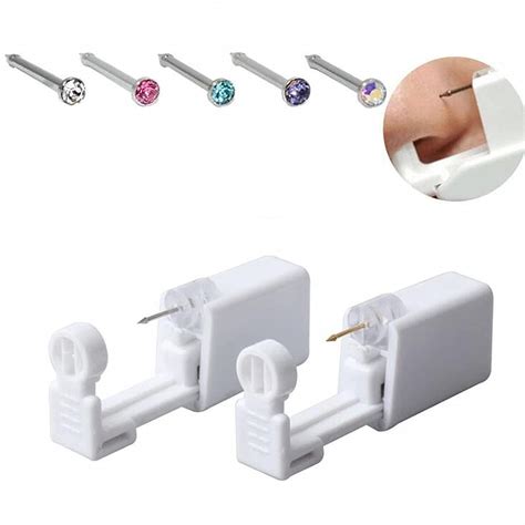 Buy LIUCM Self Ear Piercing Gun Self Ear Piercing Gun Kit Safety Ear ...