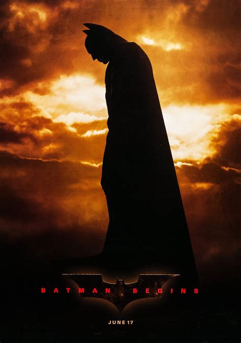 Batman Begins Movie Poster - Classic 00's Vintage Poster Print - prints4u