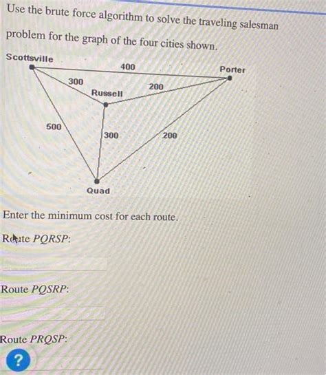 Image result for Algorithm for Travelling Salesman Problem Using Brute Force Python
