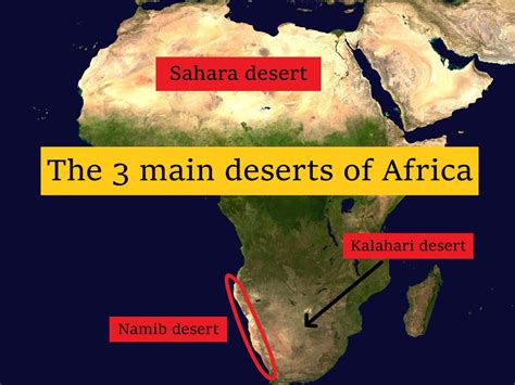 The three main deserts of Africa | African deserts - GEOGRAPHY HOST