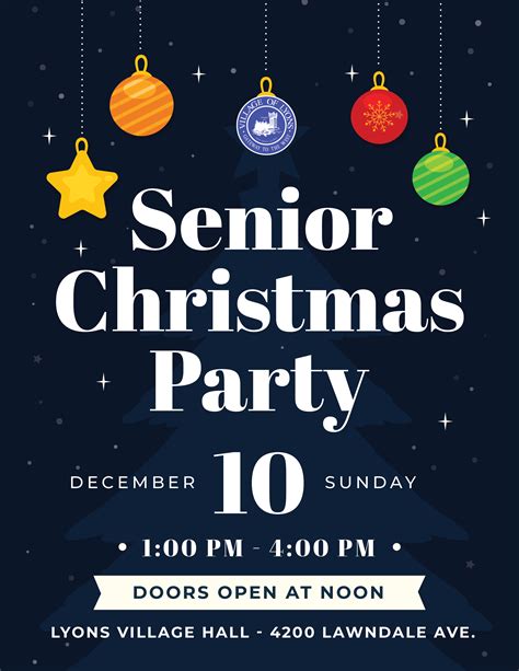 Senior Christmas Party - Village of Lyons