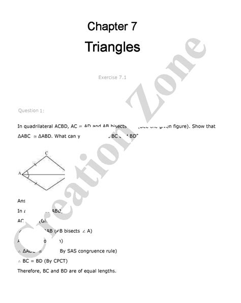 Image result for Example 7 Triangles Class 9