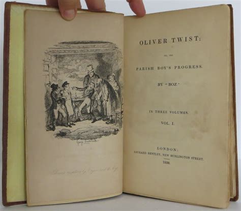 Oliver Twist by Charles Dickens - 1st Edition - 1838 - from Bookbid ...