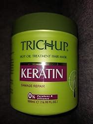 Trichup Keratin Hair Mask 500ml - For Intense Damaged Hair Repair ...