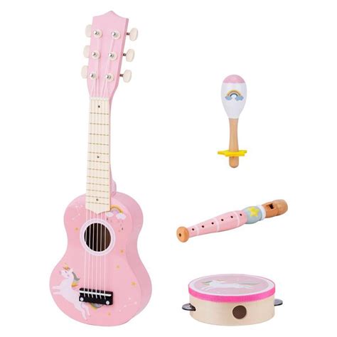 Toylife | Wooden Unicorn Musical Instrument Set | Pre-School Toys ...