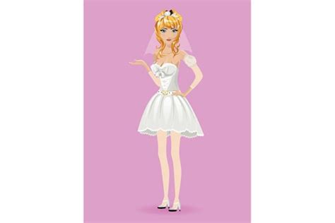 Image result for Cartoon Bride