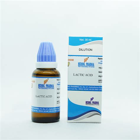 HERING PHARMA LACTIC ACID