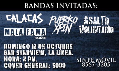 Una Noche Mala Noche por Kriti-Kaos REGRESO DE KRITI-KAOS , StarView C ...