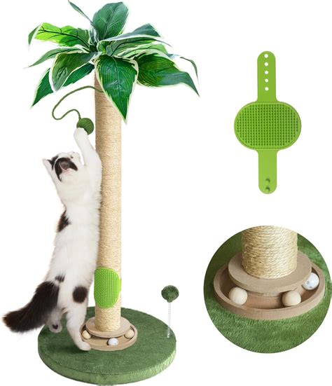 Fantasreen Cat Scratching Post 35'' Cat Scratcher Tall India | Ubuy