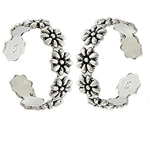 YouBella 925 Sterling Silver Toe Ring for Women : Amazon.in: Jewellery